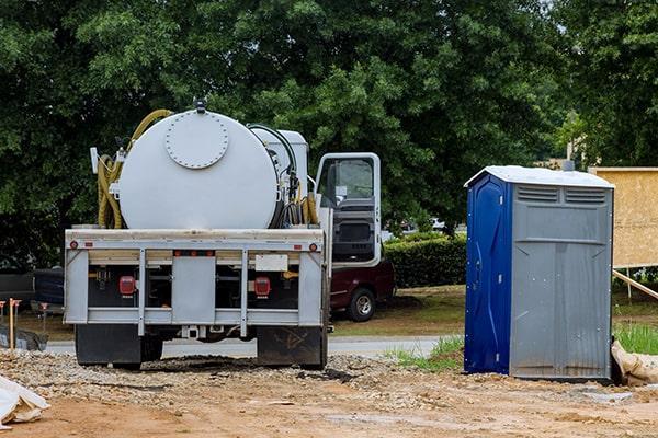 workers at Porta Potty Rental of North Hills